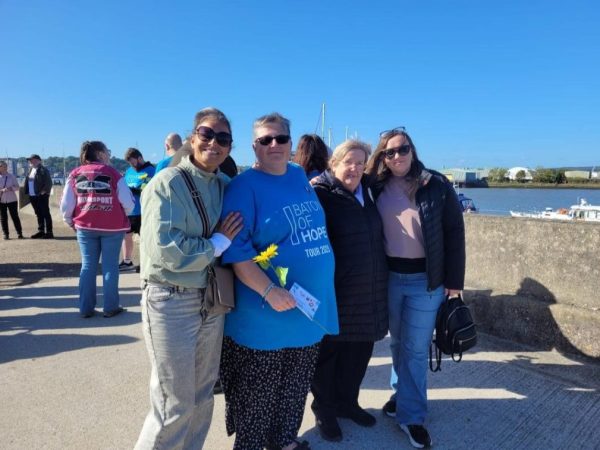 Alison: Swimming the Kent Baton Route Distance